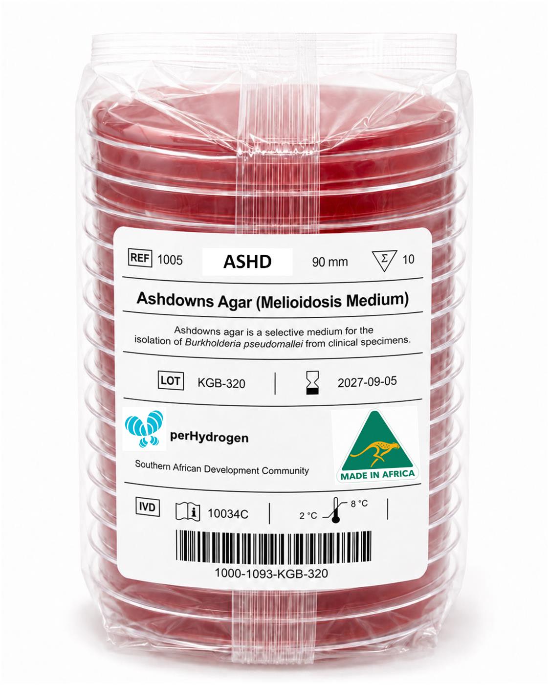 Ashdowns Agar (Melioidosis Medium)