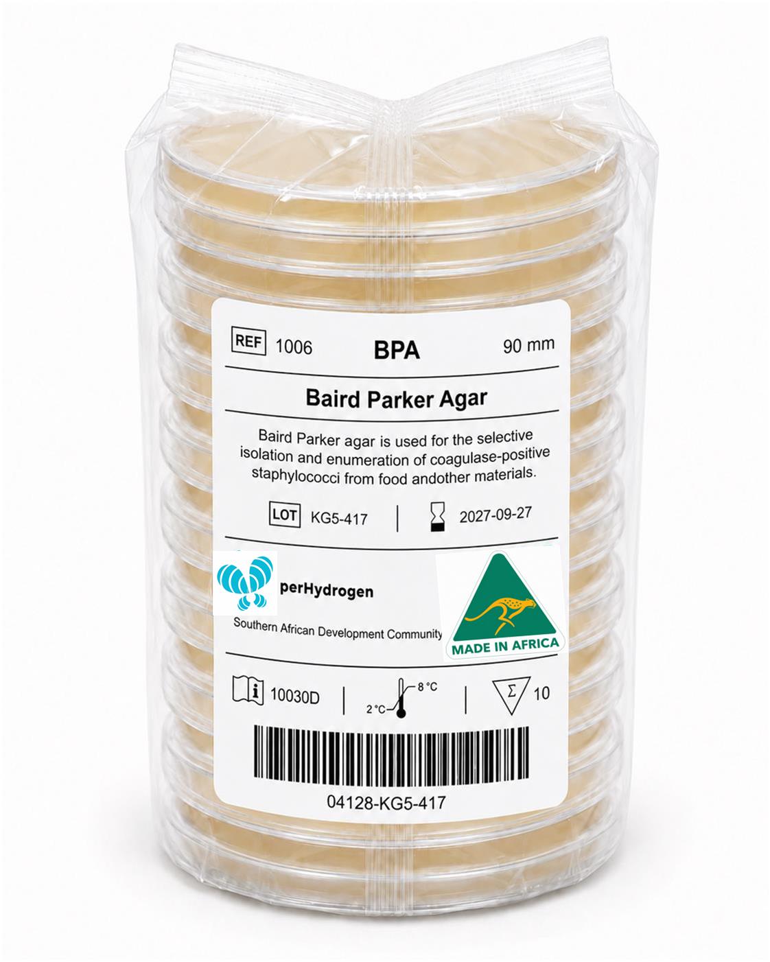 Baird Parker Agar
