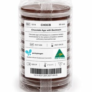 Chocolate Agar (Bacitracin)