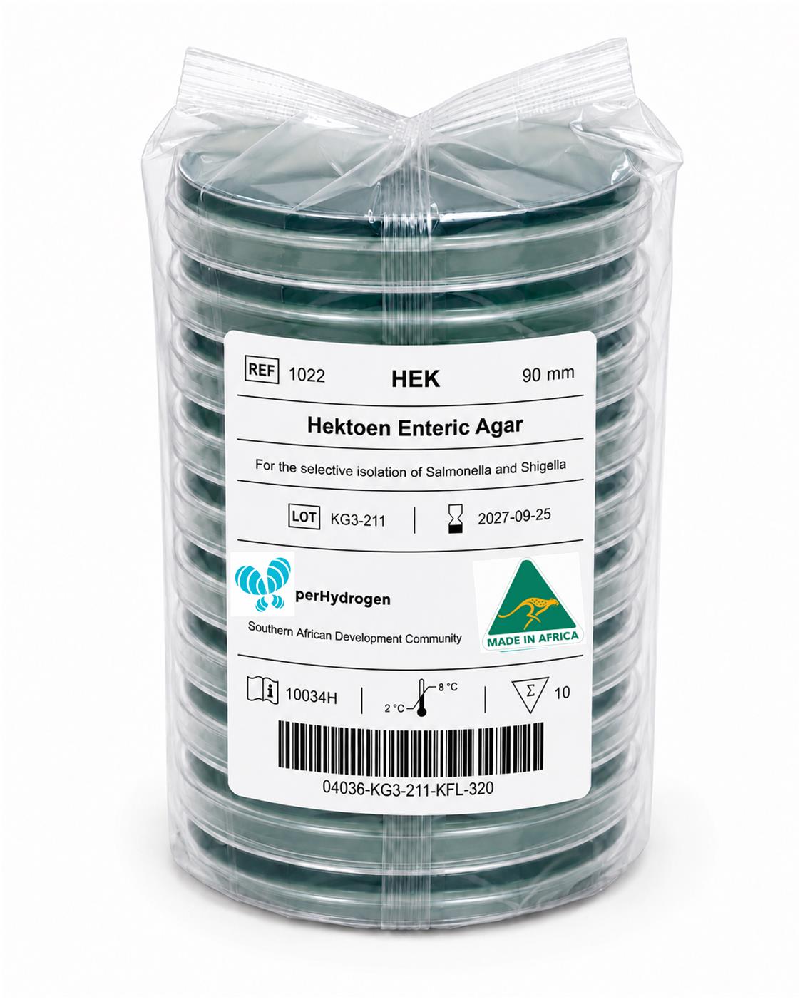 Hektoen Enteric Agar