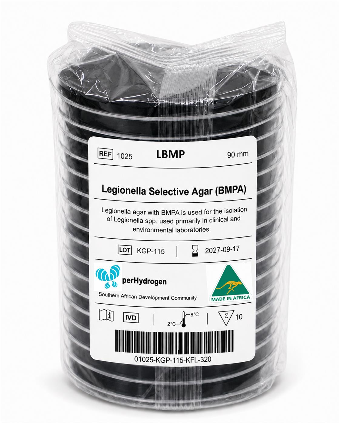 Legionella Selective Agar (BMPA)