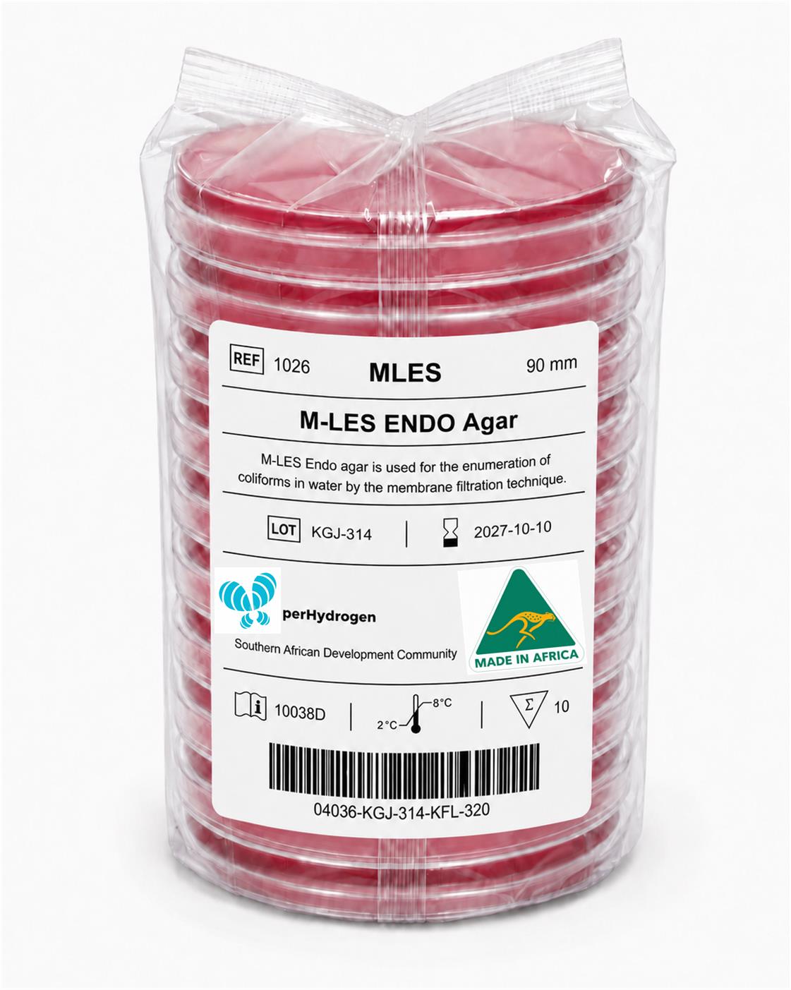 M-LES Endo Agar
