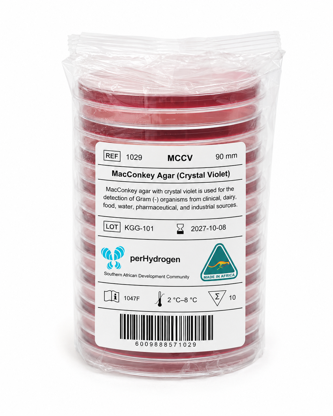 MacConkey Agar (Crystal Violet)