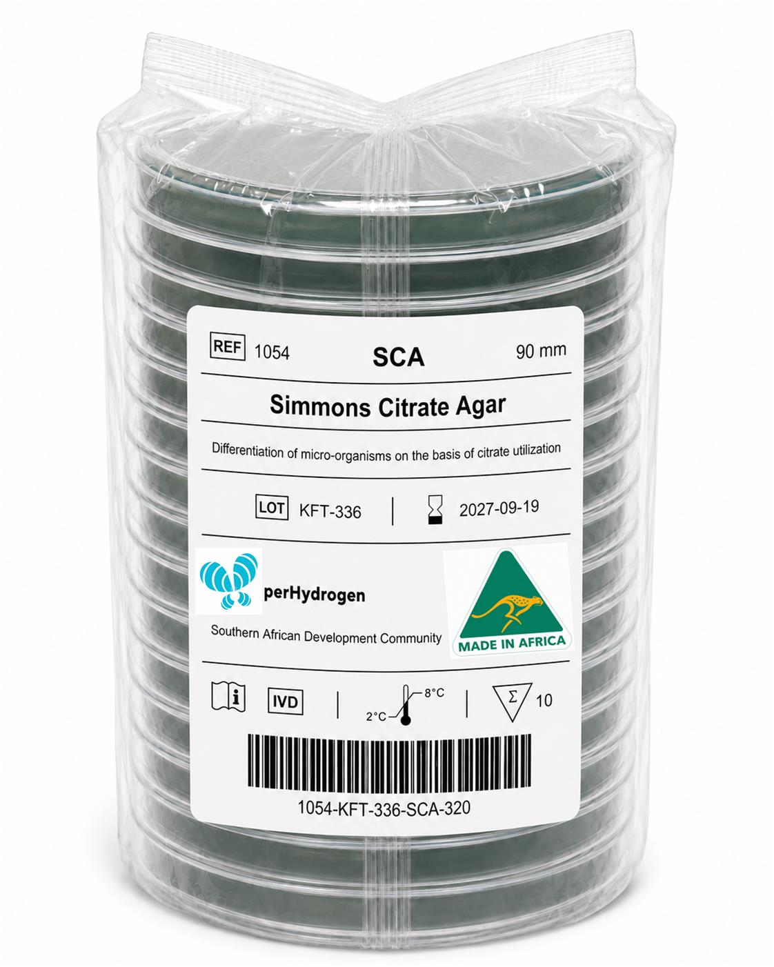 Simmons Citrate Agar