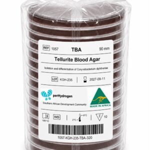 Tellurite Blood Agar