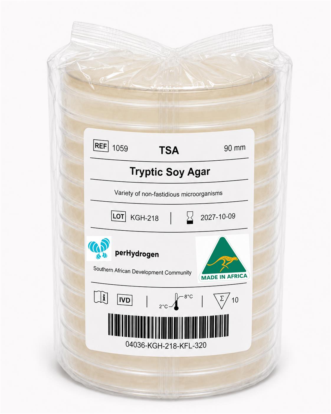 Tryptic Soy Agar (TSA)
